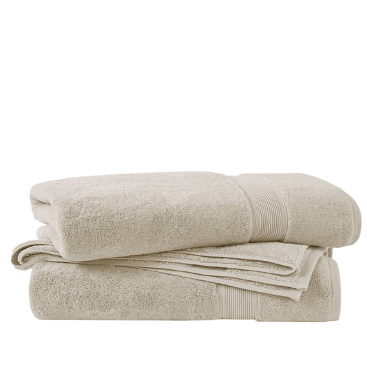 800GSM 100% Cotton Bath Sheet 2 Piece Set - Natural