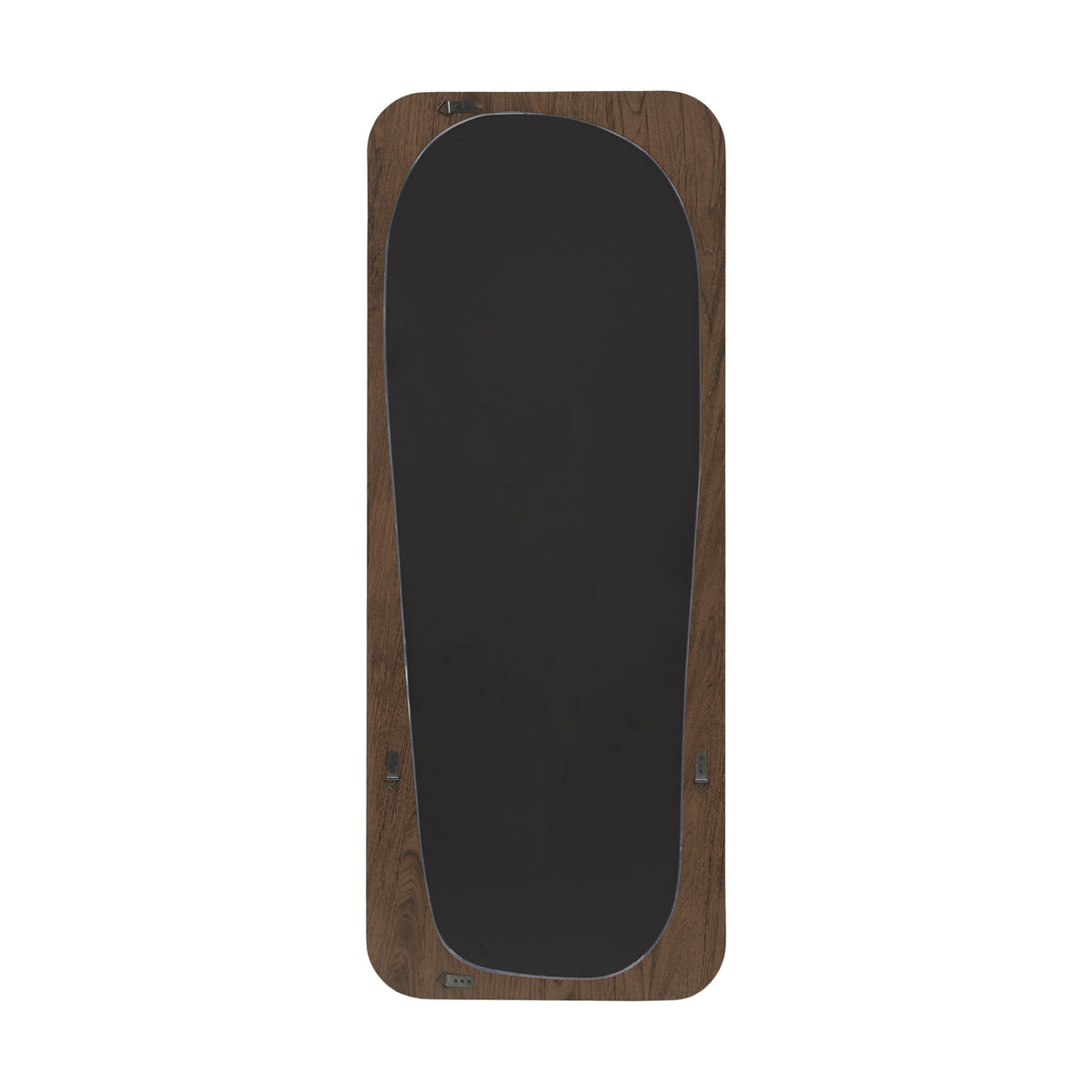 Odette 23X60 Modern Full Length Floor Mirror - Walnut Brown