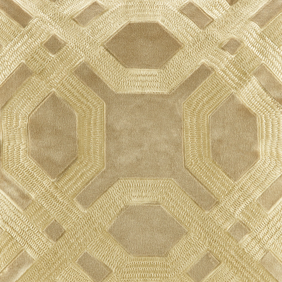 Biron Square Decor Pillow - Gold