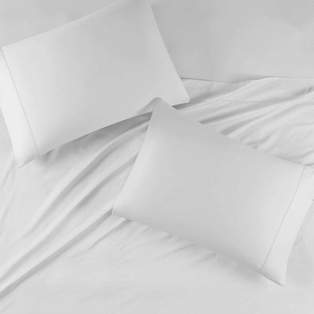500 Thread Count Egyptian Cotton Deep Pocket Sheet Set - White