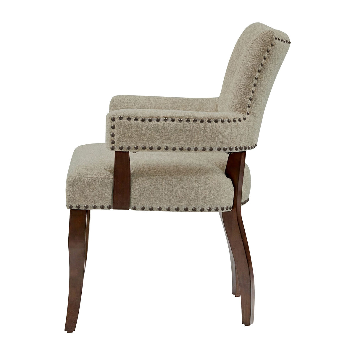 Brooklyn Dining Arm Chair (Set of 2) - Taupe