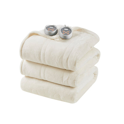 Heated Microlight to Berber Blanket - Ivory