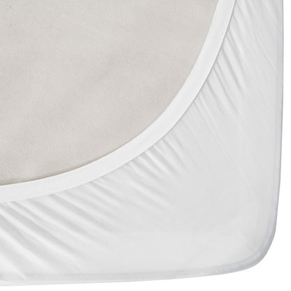 Cool Touch Heated Mattress Pad - White