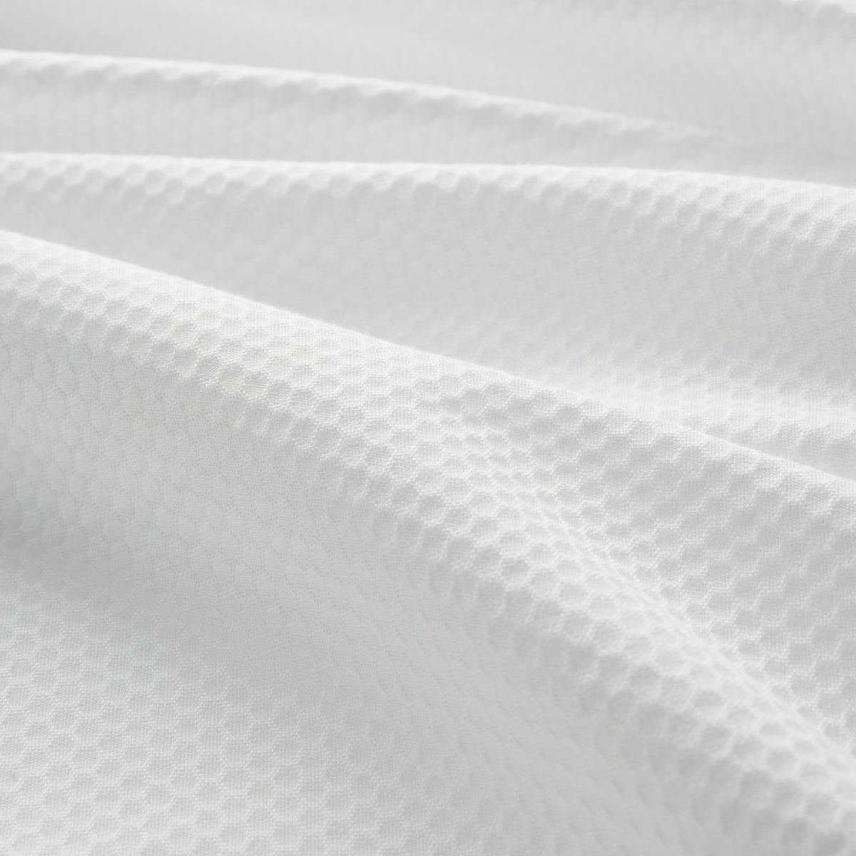 Waffle Velour Luxury Bath Robe - White