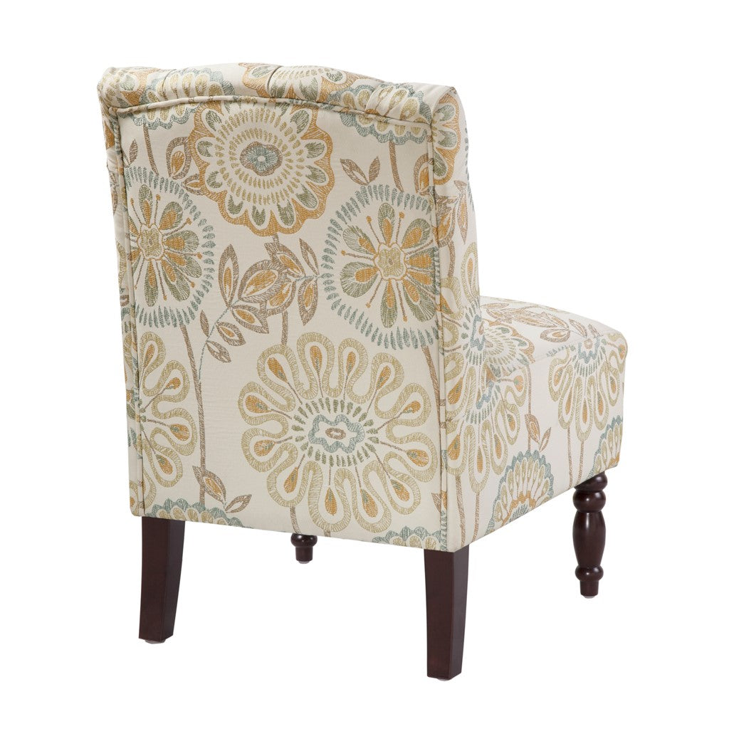 Lola Tufted Armless Chair