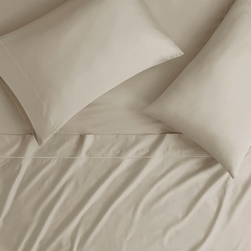 600 Thread Count Pima Cotton Sheet Set - Sand