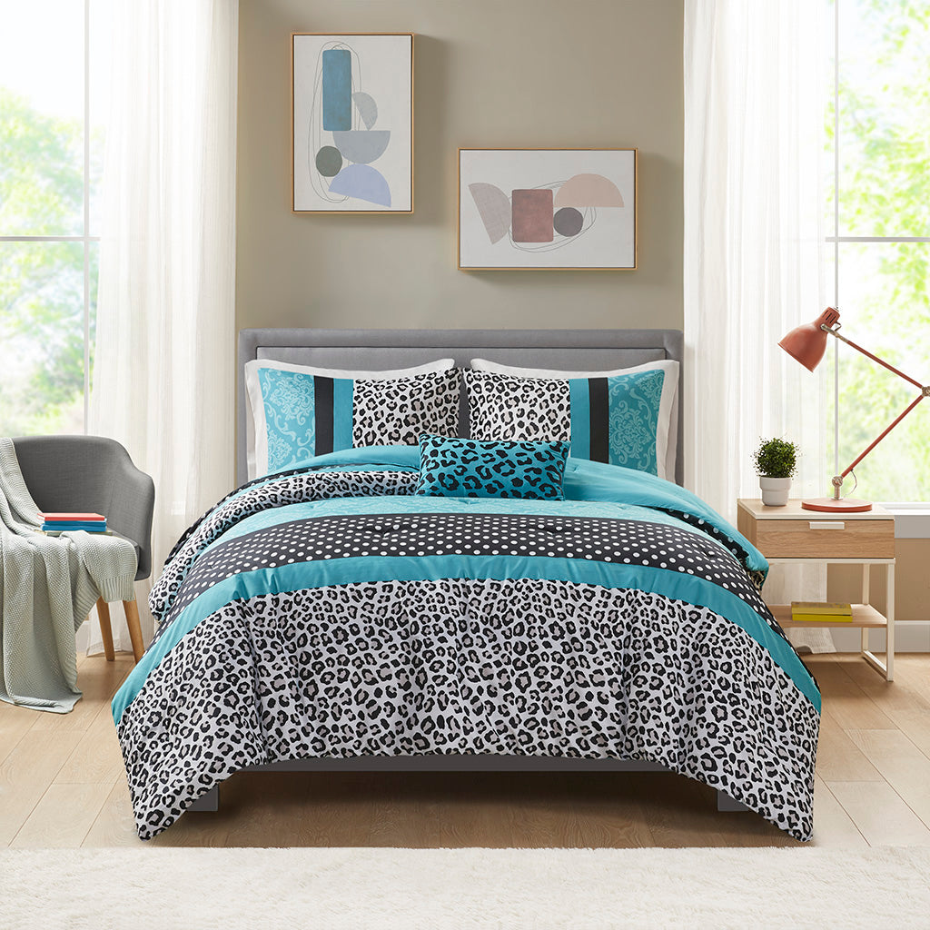 Chloe Comforter Set - Teal