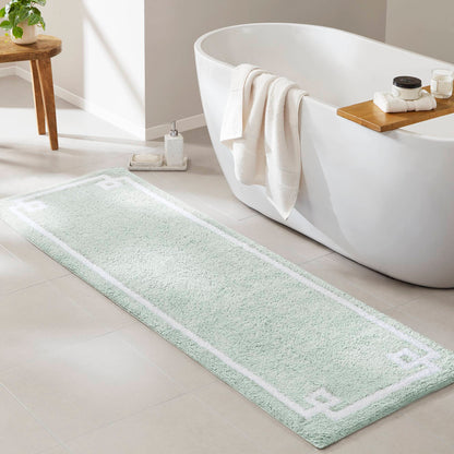 Evan Cotton Tufted Bath Rug - Seafoam