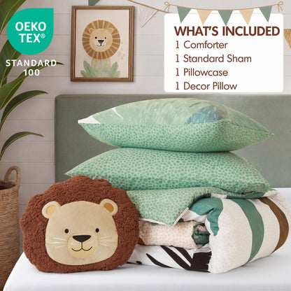 Safari Comforter Set - Green