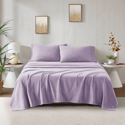 Micro Fleece Sheet Set - Lavender