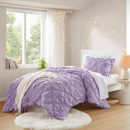 Lily Comforter Set - Purple