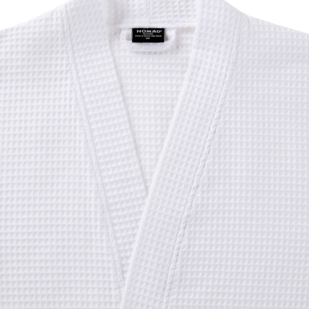 Waffle Premium Bath Robe - White