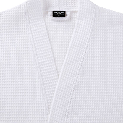 Waffle Premium Bath Robe - White