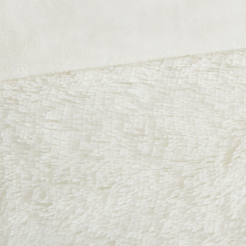 Malea Shaggy Fur Duvet Cover Set