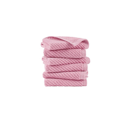 Diagonal Ribbed - Pink