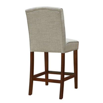 Marian Tufted Counter Stool - Tan