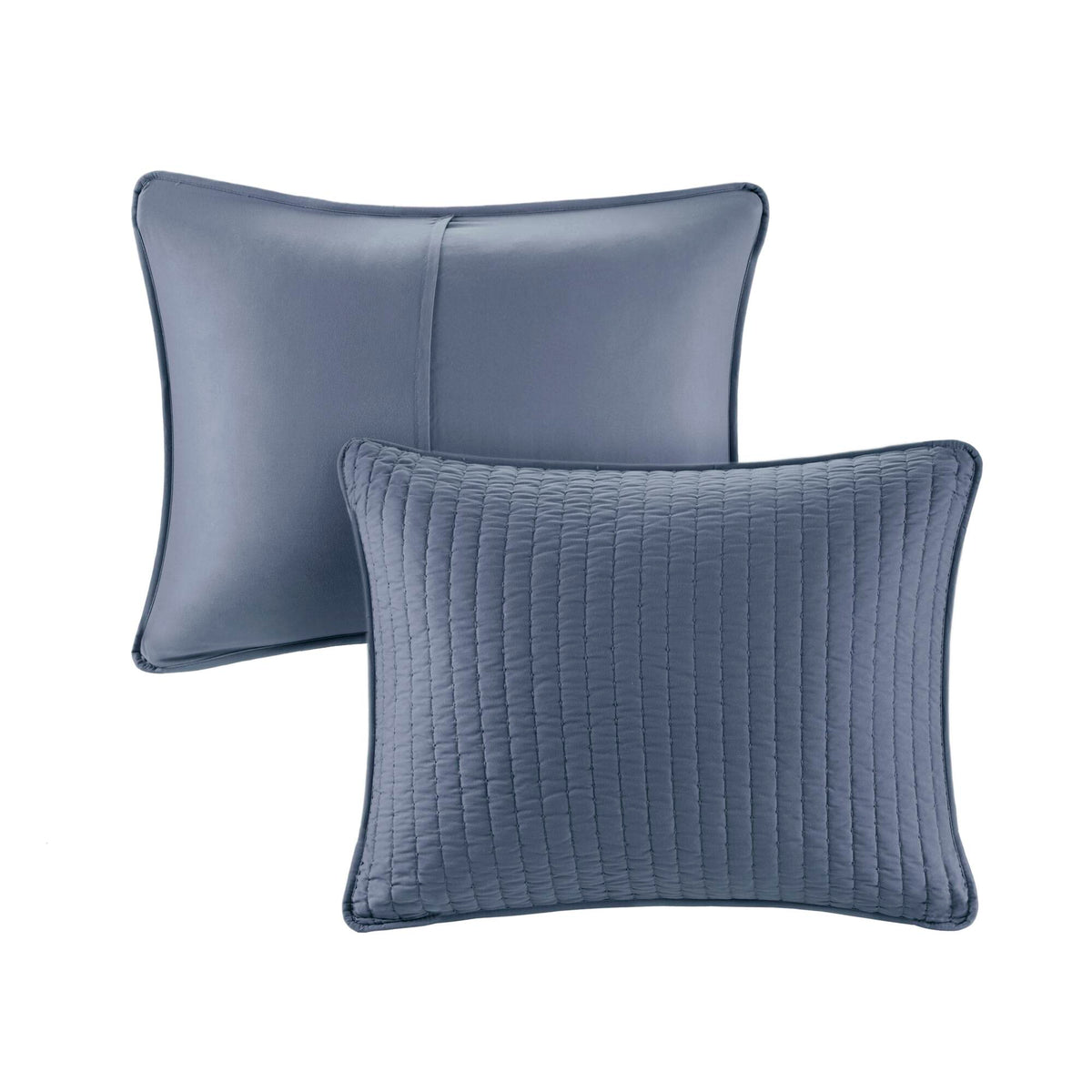 Keaton Quilt Set - Navy