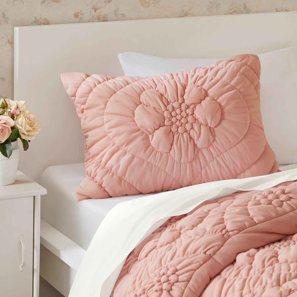 Elise Comforter Set - Pink