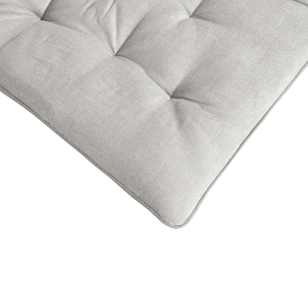 Edelia Poly Chenille Lounge Floor Pillow Cushion - Grey