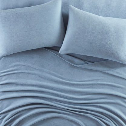 Micro Fleece Sheet Set - Blue