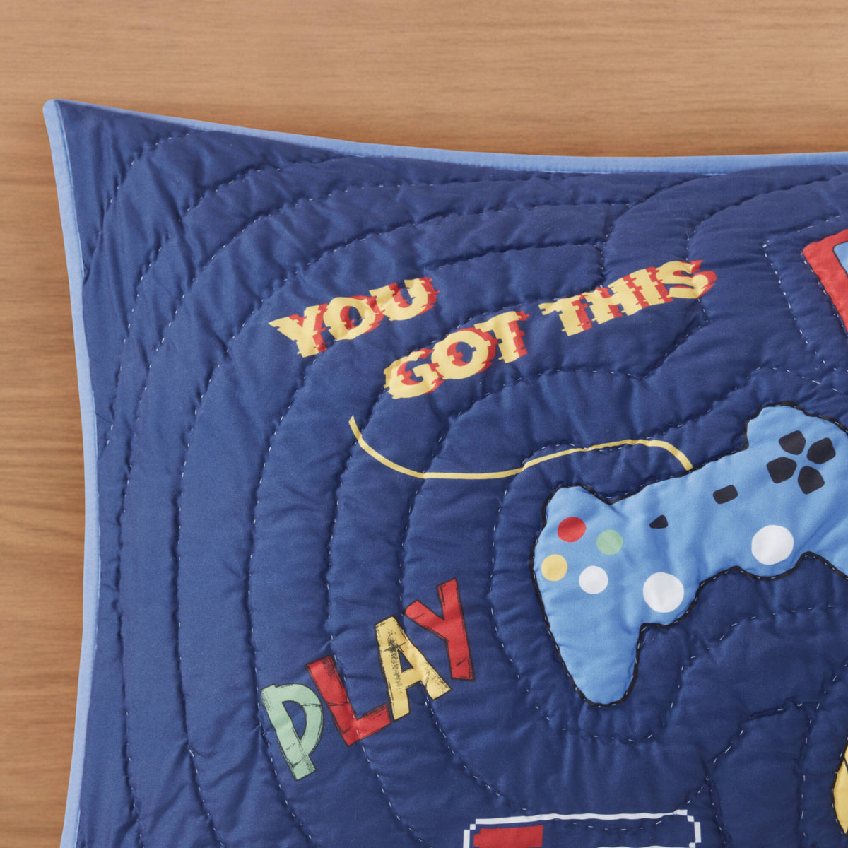 Game Quilt Set - Navy