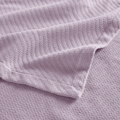 Liquid Cotton Blanket - Lilac