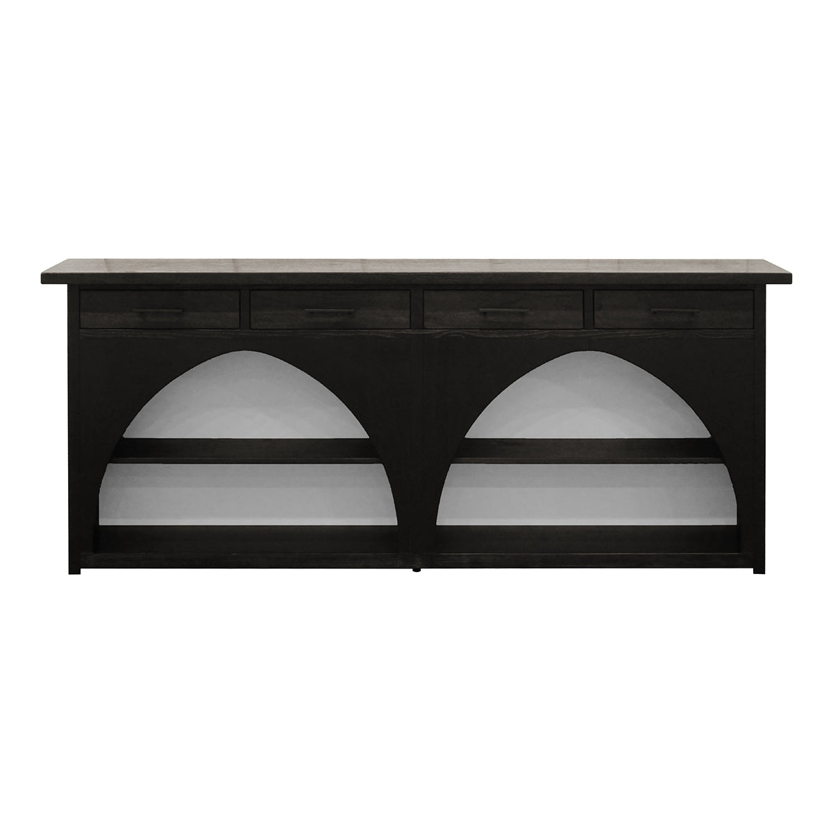 Grayson Highboard - Black/Grey