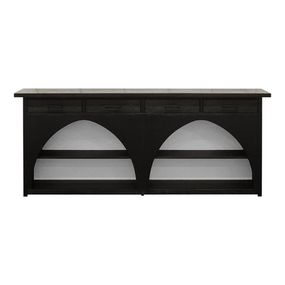 Grayson Highboard - Black/Grey