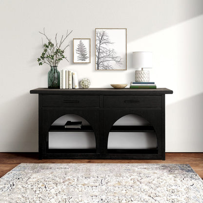 Grayson Accent Console - Black/Grey