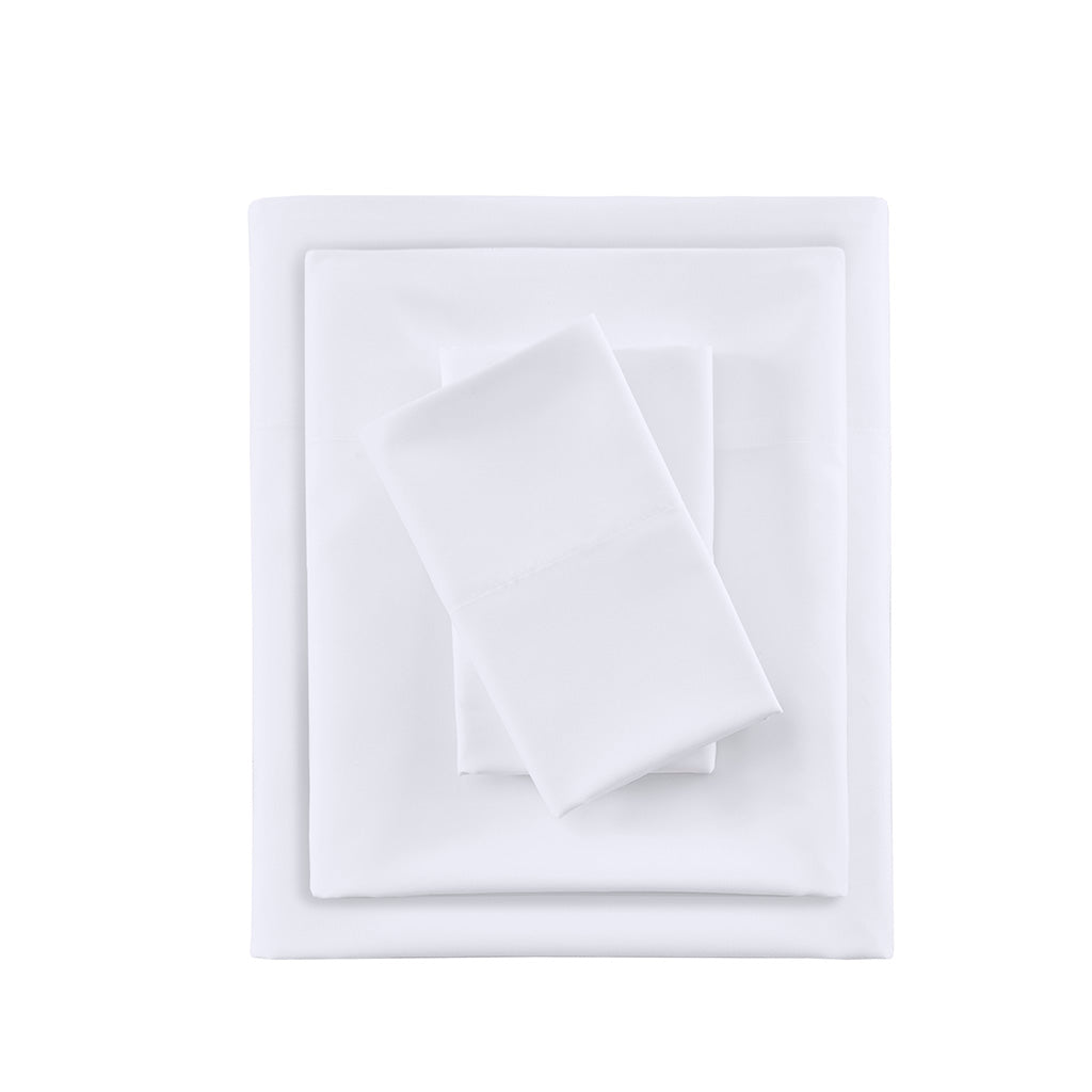 Smart Cool Microfiber Sheet Set - White