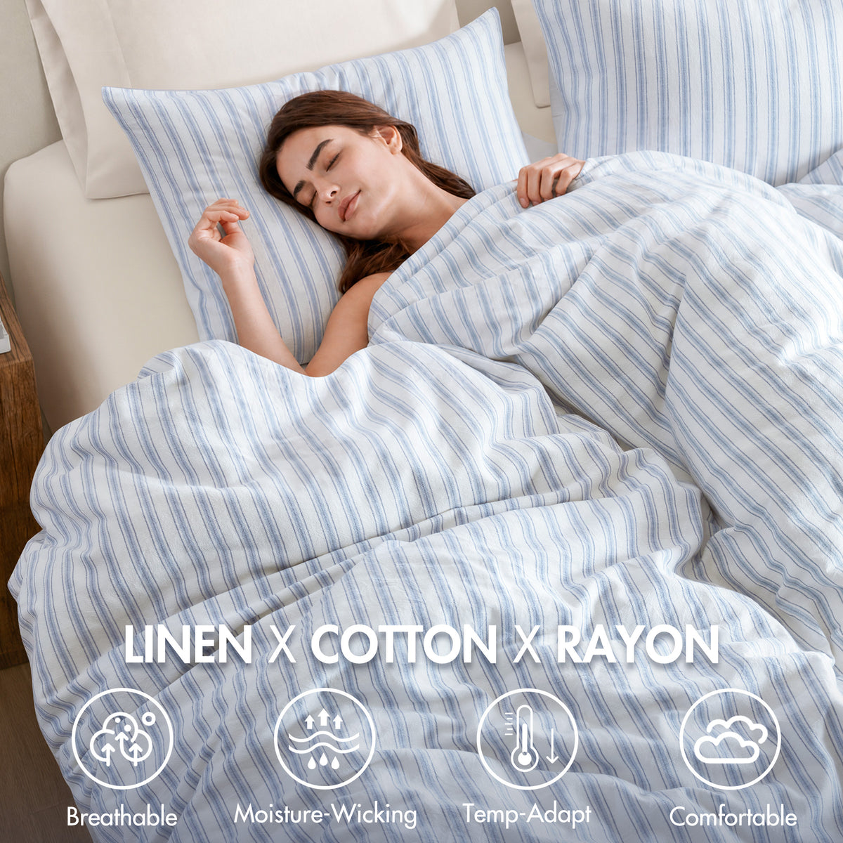 Etta Duvet set - Blue