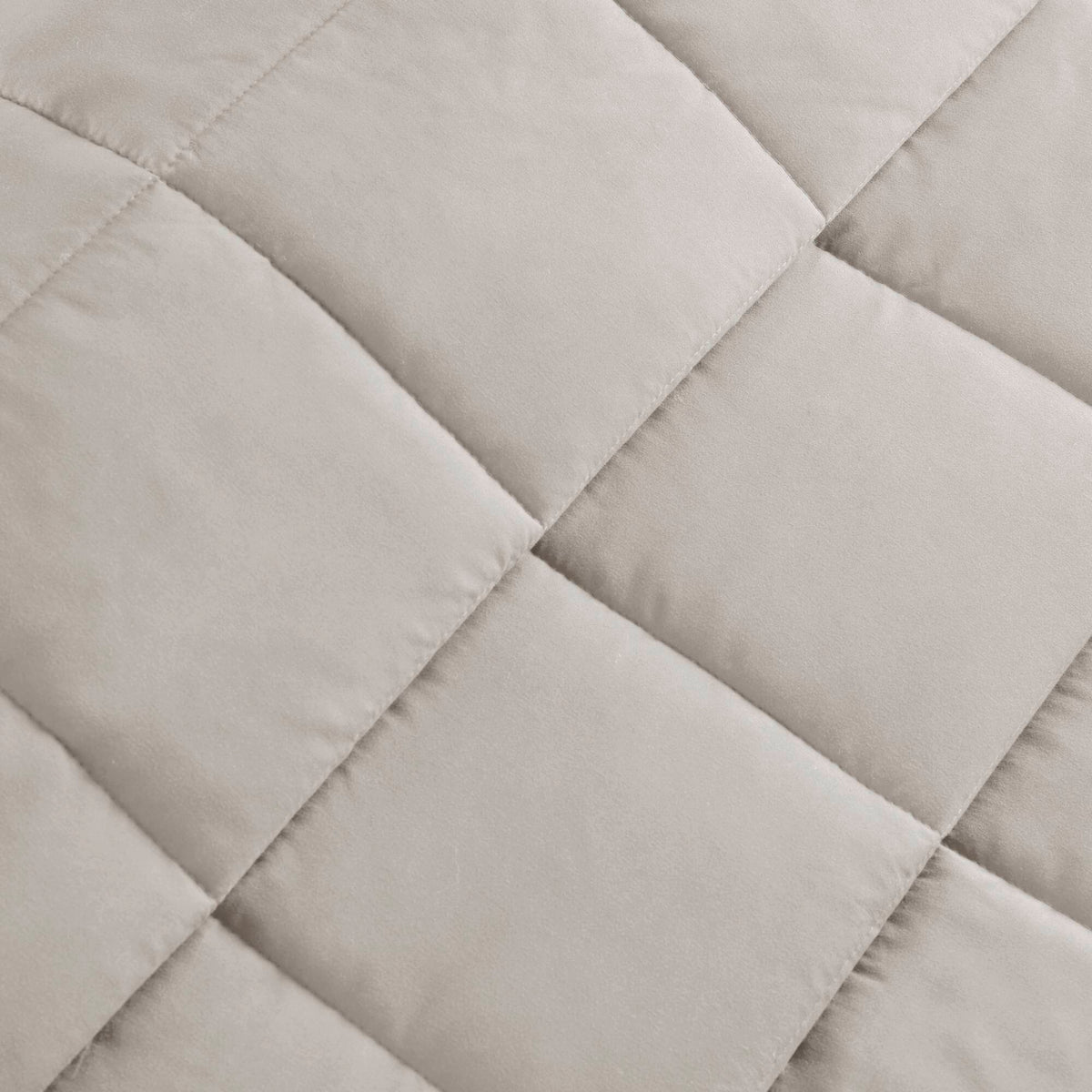 Windom Lightweight Down Alternative Blanket with Satin Trim - Grey