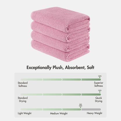 Diagonal Ribbed - Pink