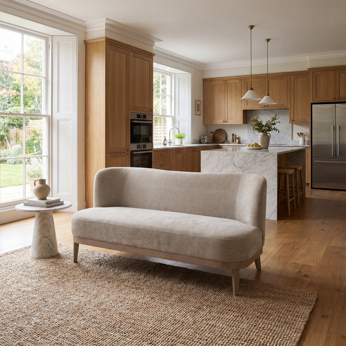 Laguna Kitchen Sofa - Camel