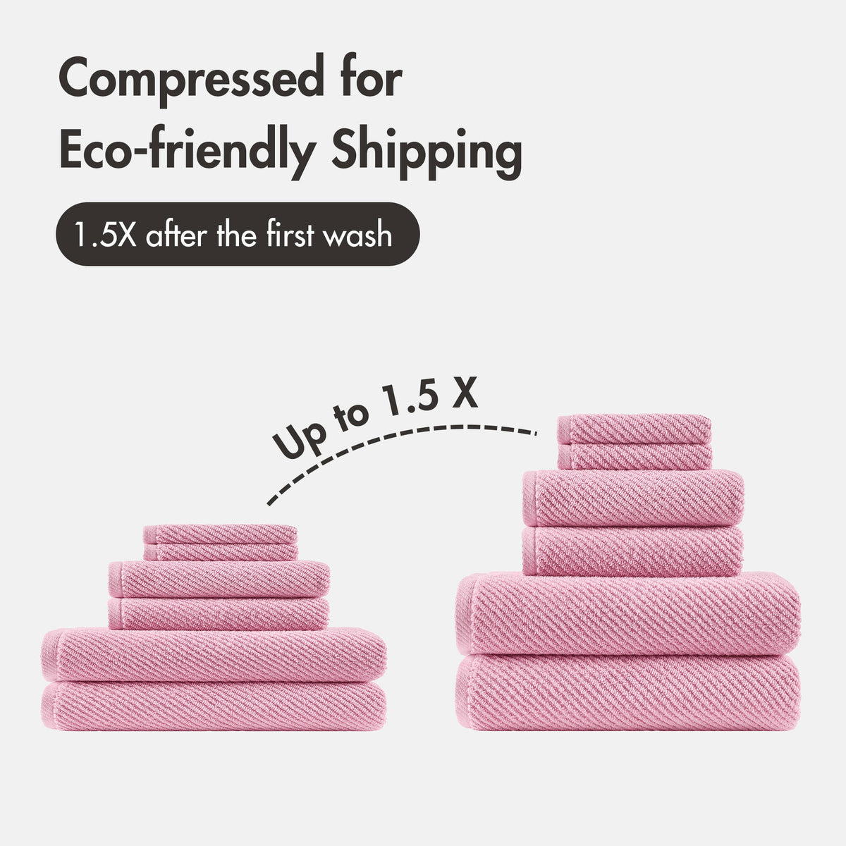 Diagonal Ribbed - Pink