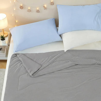 Sublime Serenity Luxury Comforter - Gray