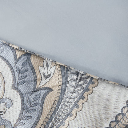Aveline Bedding Collection-Pooled Stock - Blue