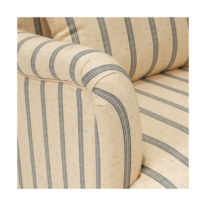 Amanda Accent Chair - Linen/Blue