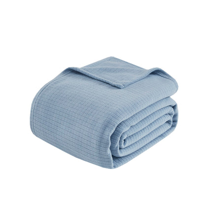 Microfleece Blanket - Blue