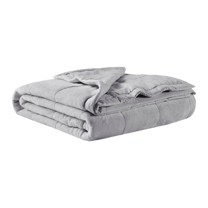 Coleman Reversible HeiQ Smart Temperature Down Alternative Blanket - Grey