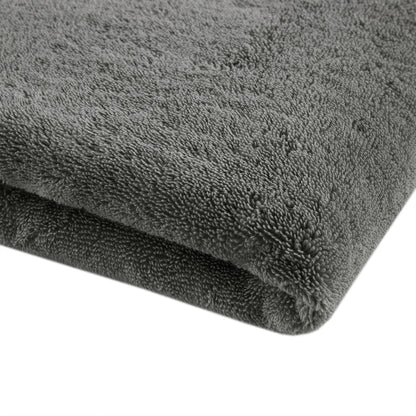 Turkish 100% Cotton Bath Sheet 2 Piece Set - Charcoal
