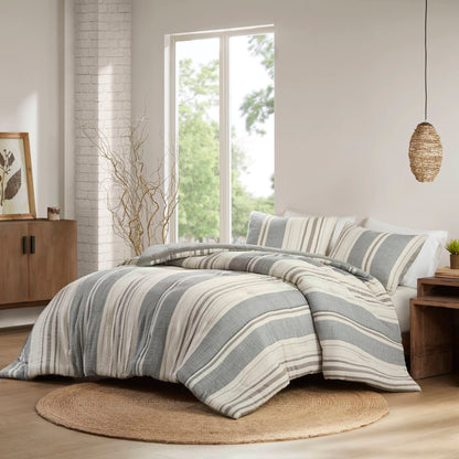 Mesa Comforter Set - Grey