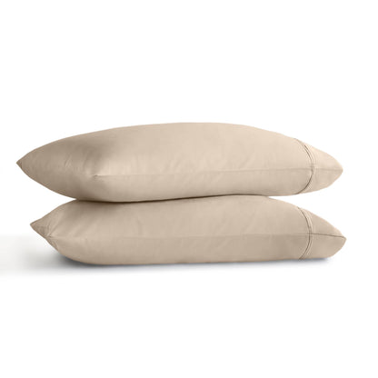 100% Egyptian Cotton Sateen Pillowcase Set - Linen