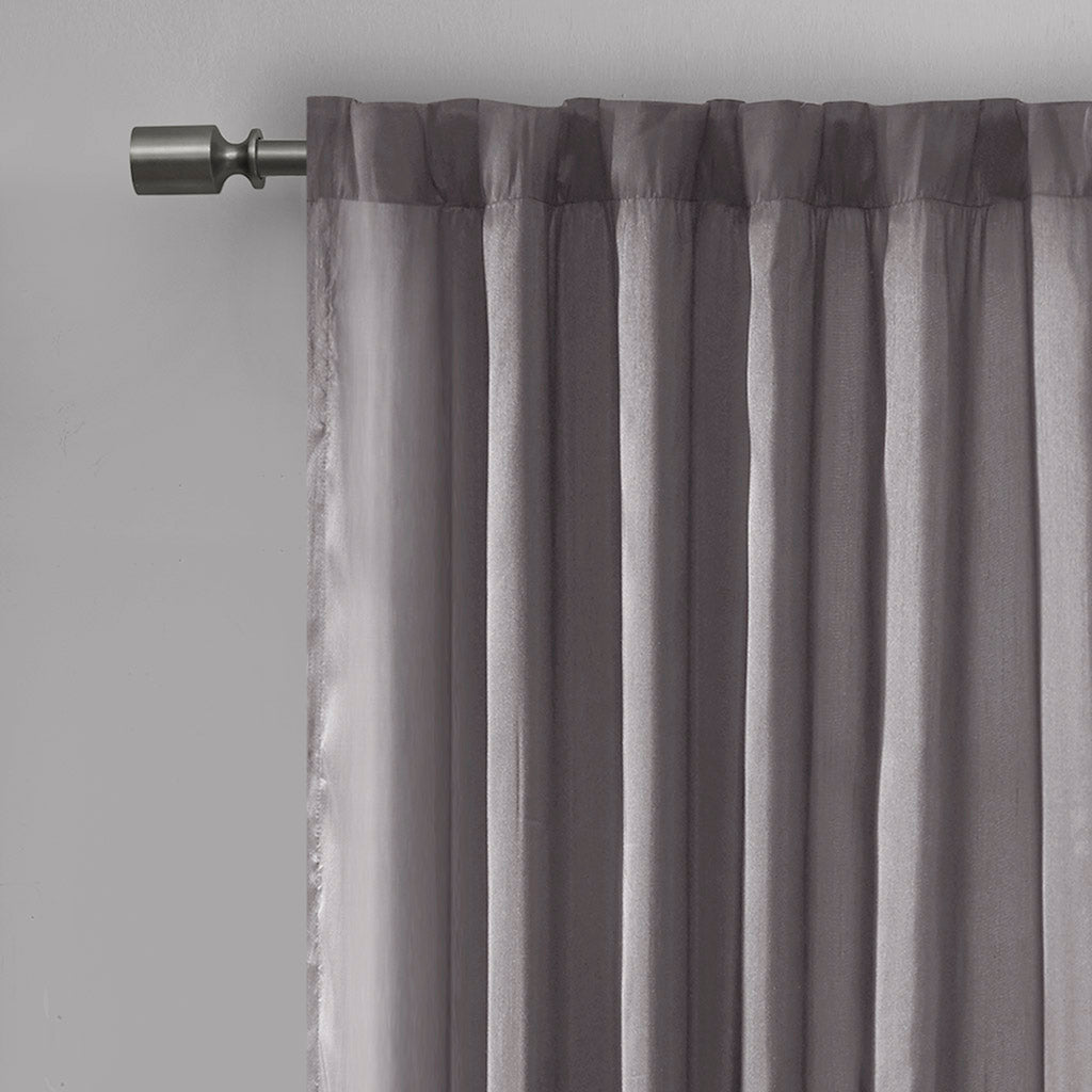 Andora Curtain Panel - Grey