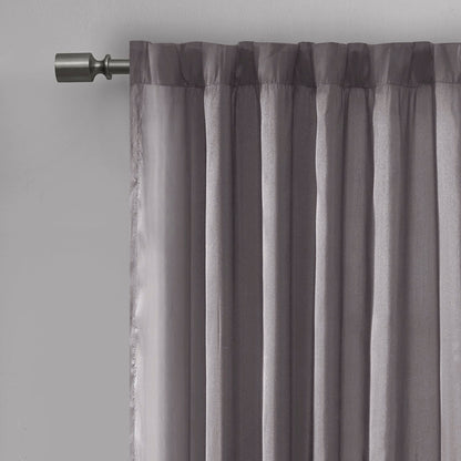 Andora Curtain Panel - Grey