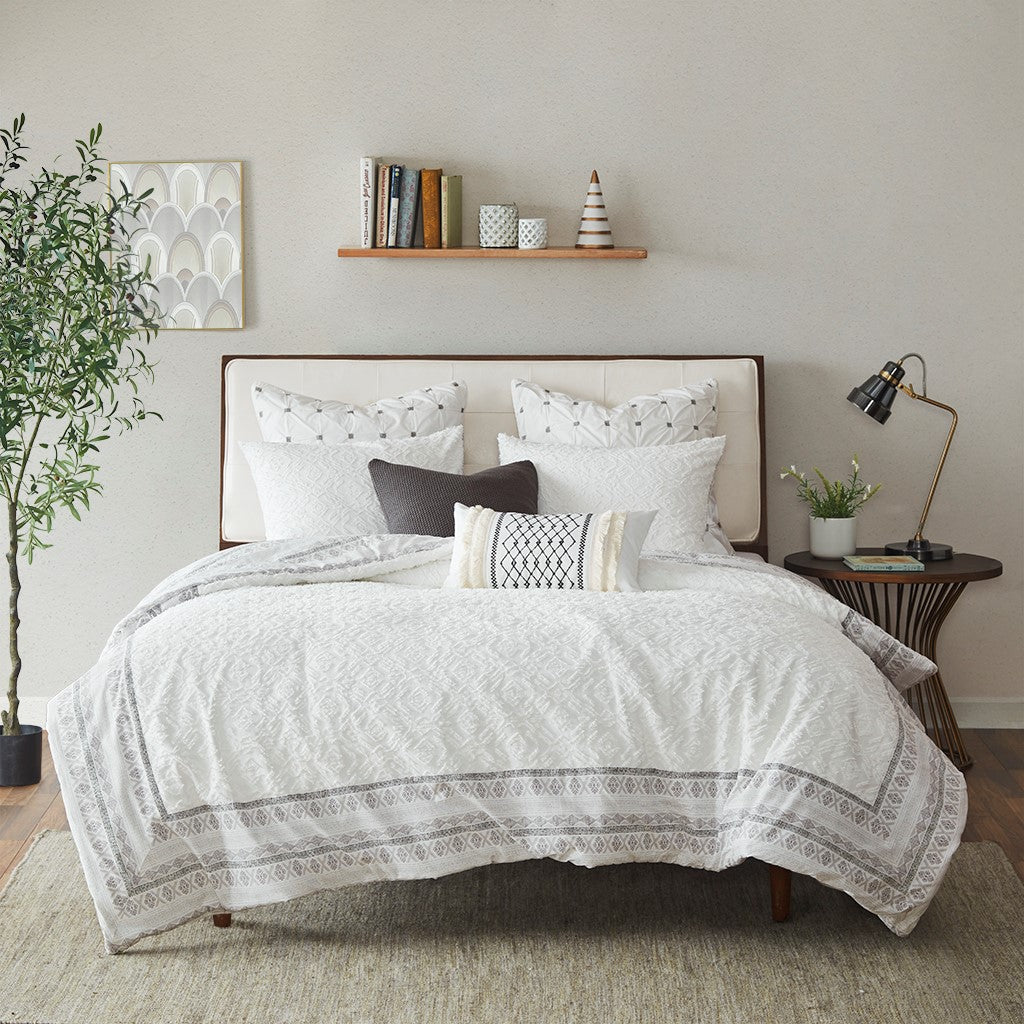 Mill Valley Reversible Cotton Duvet Cover Set
