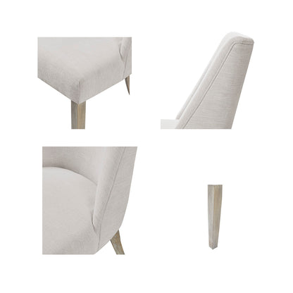 Winfield Upholstered Dining chair Set of 2 - Ivory