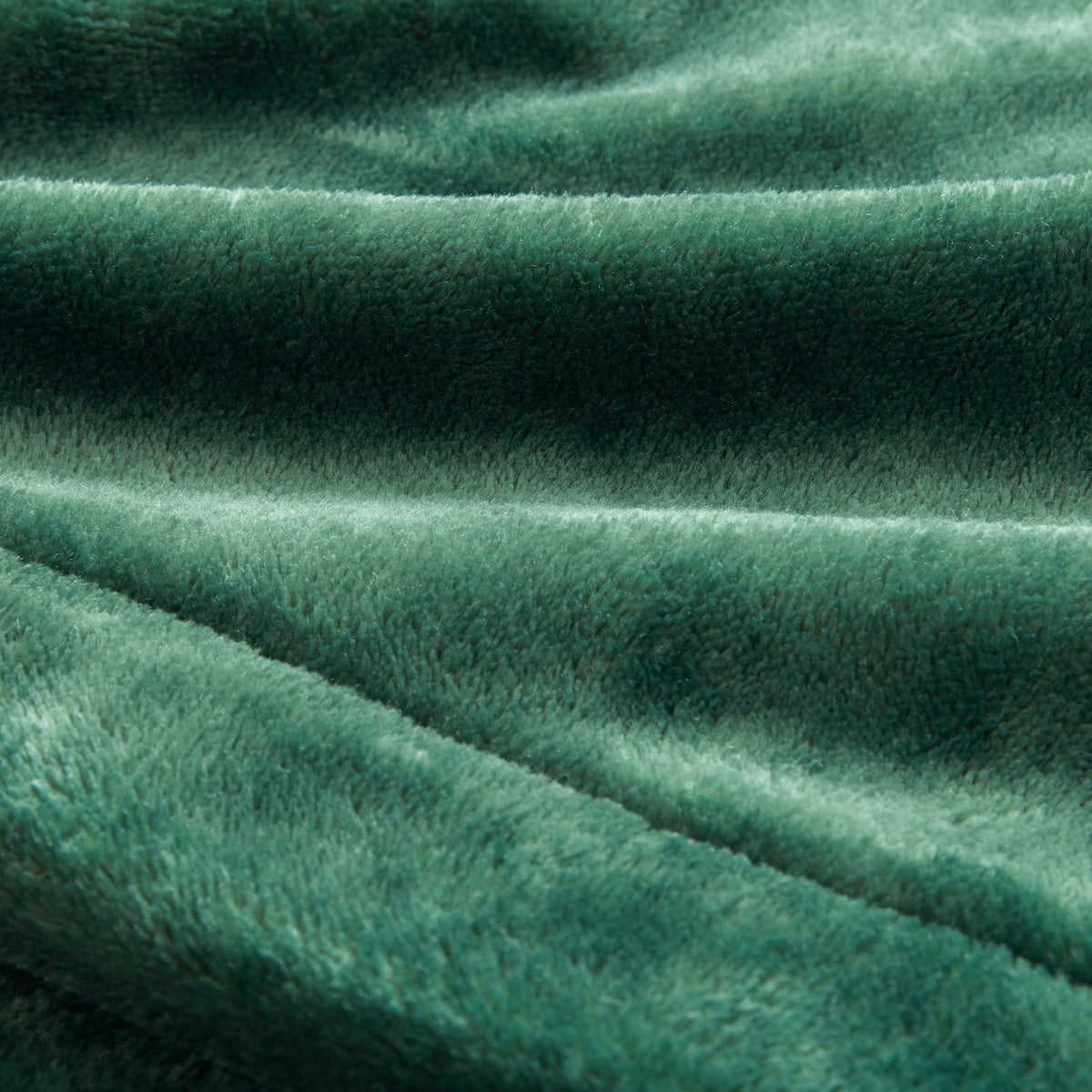 Plush Heated Blanket - Green