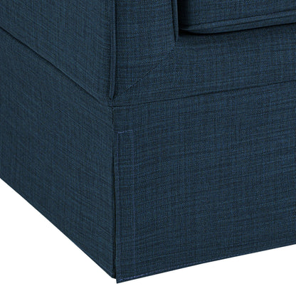 Paula Accent Armchair - Navy