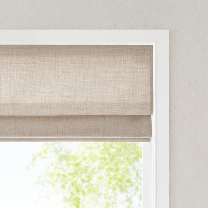 Mira Cordless Roman Shade - Neutral